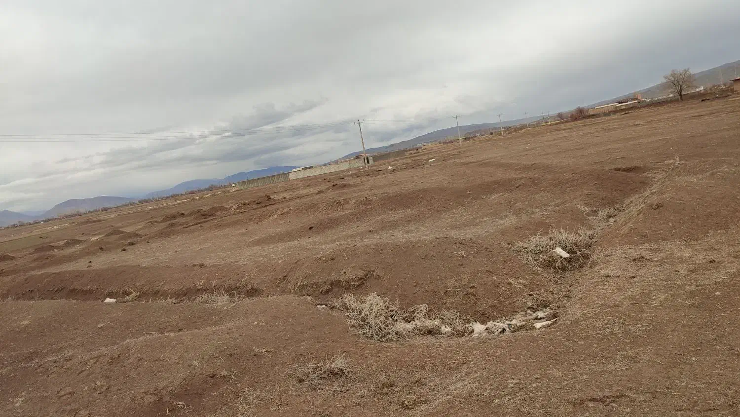 زمین مسکونی در روستای گوهران