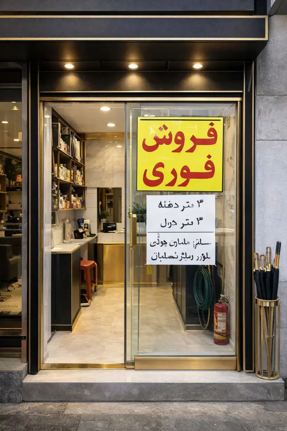 فروش سرقفلی مغازه ۶ متری - خیابان رضایی