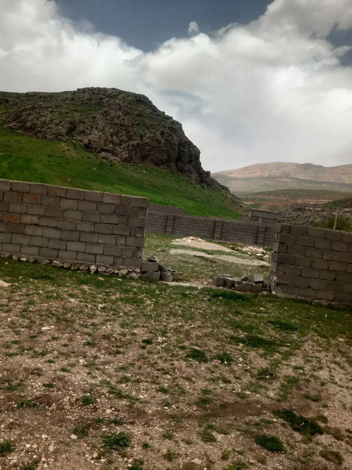 زمین در صمصامی روستای بهمن آباد