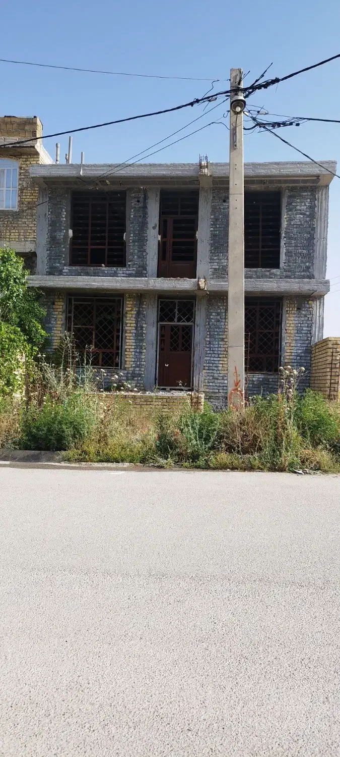 فروش خونه دوطبقه نیمه کاره