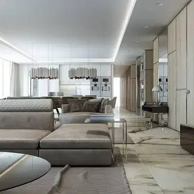 واحد اپارتمان دو خوابه فرهنگ شهر