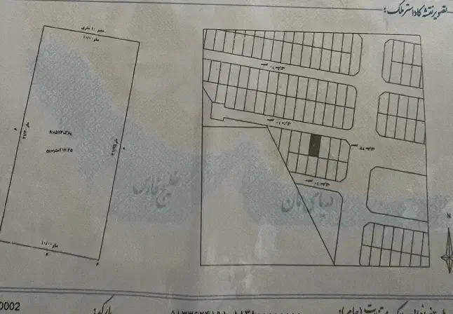زمین بایر با کاربری مسکونی در ممقان شهرک گلسار