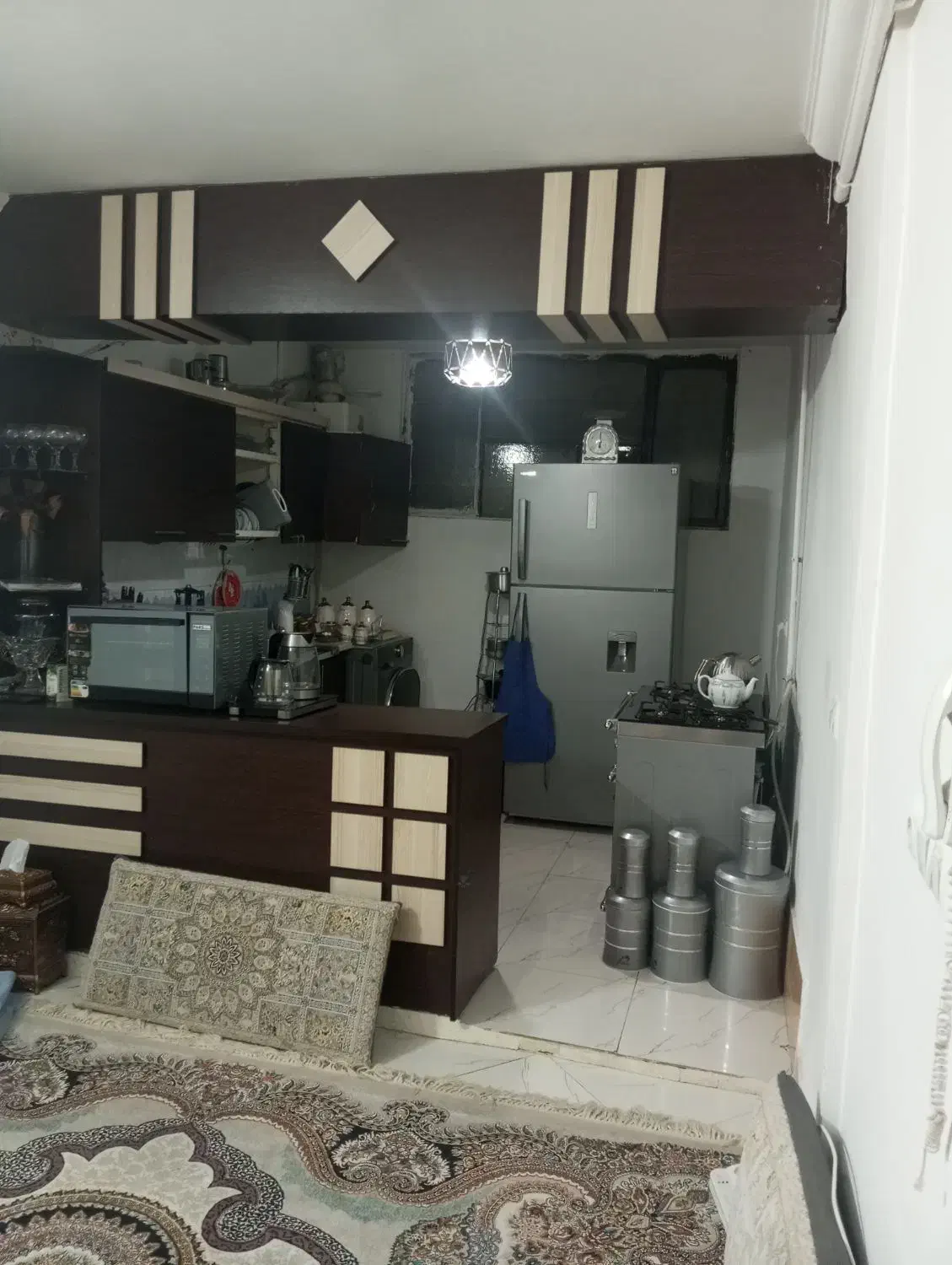 آپارتمان ۶۰ متری طبقه همکف آرام، دنج و دسترسی عالی