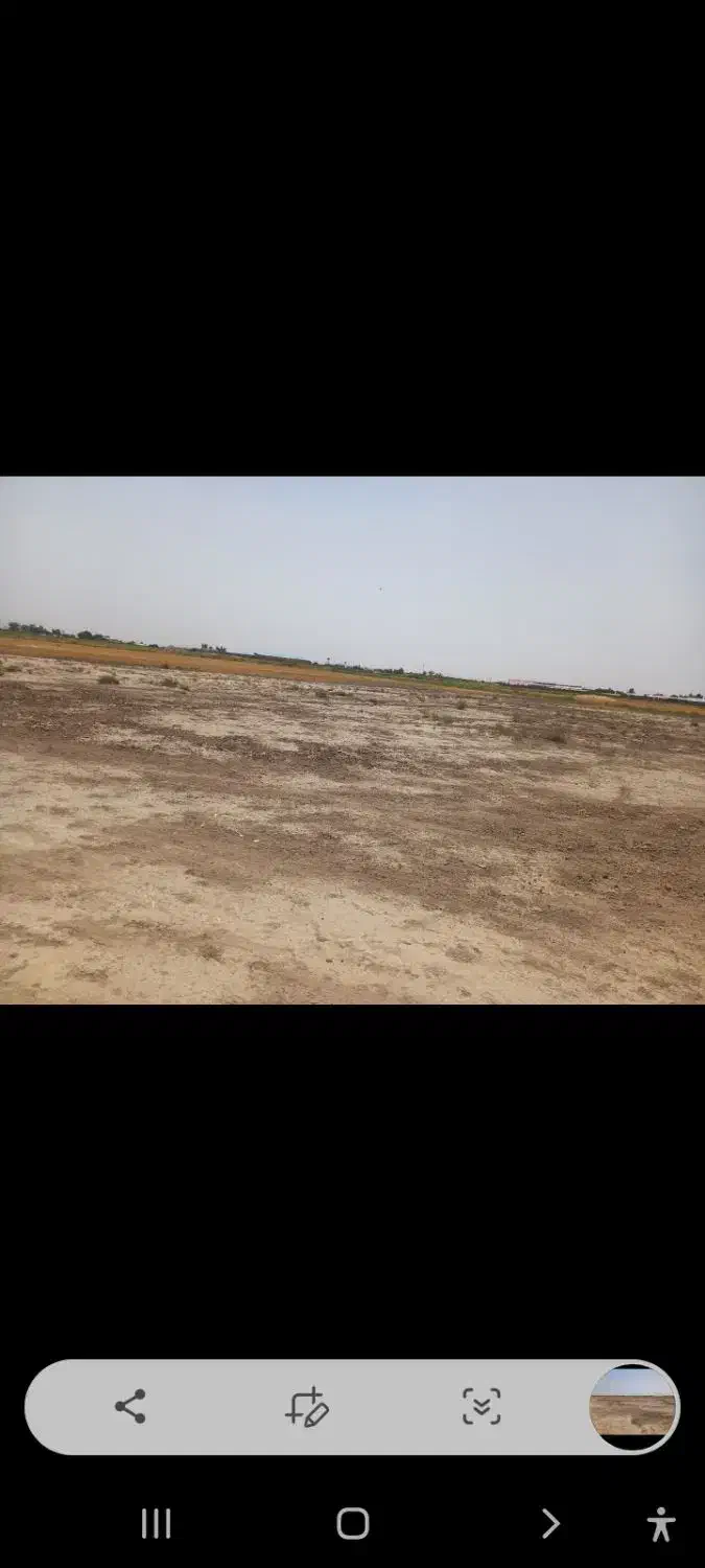 یک هکتار زمین با جواز گلخانه سند تک برگ