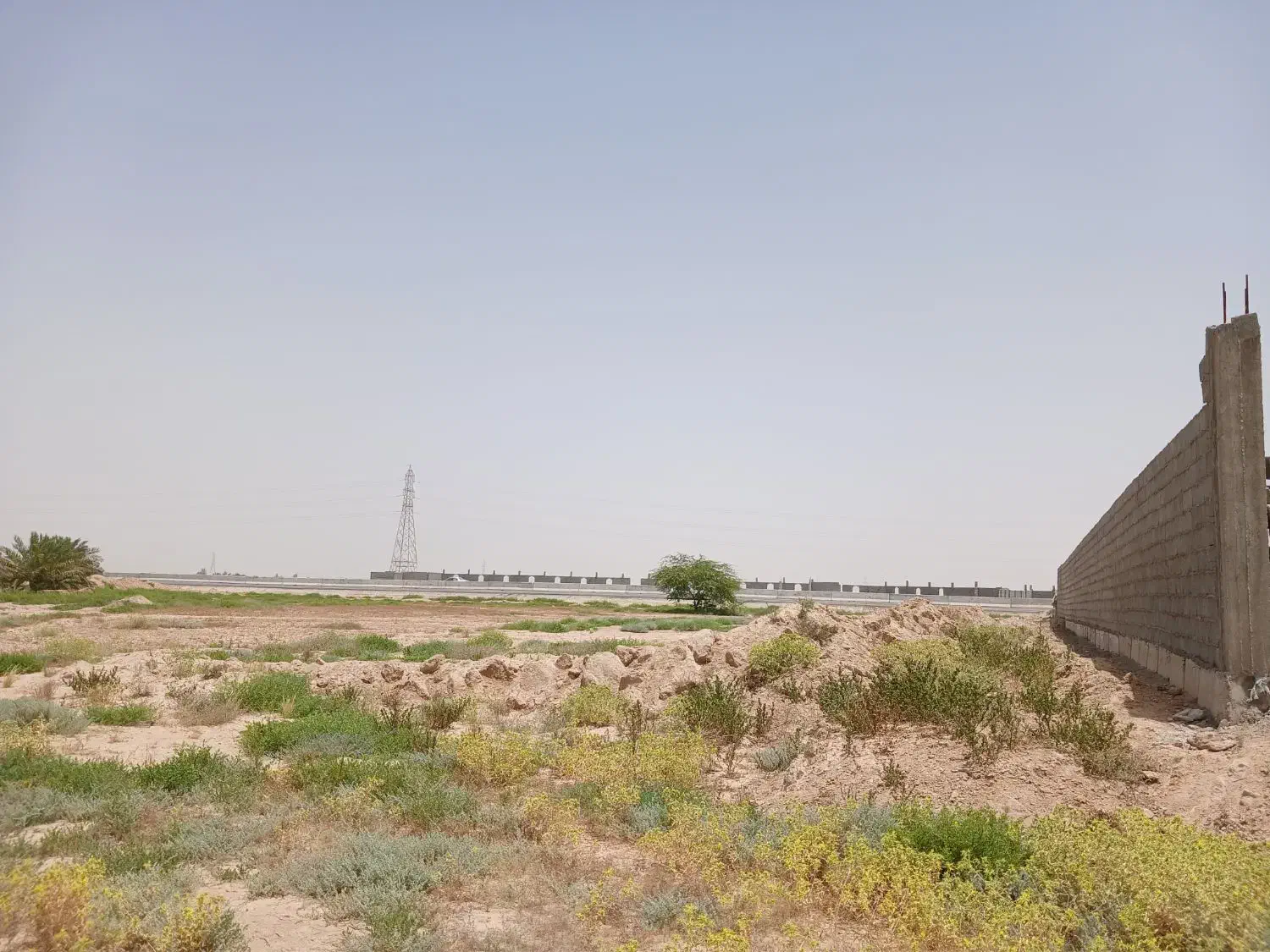 فروش زمین 1100 متری بر اتوبان کمربندی