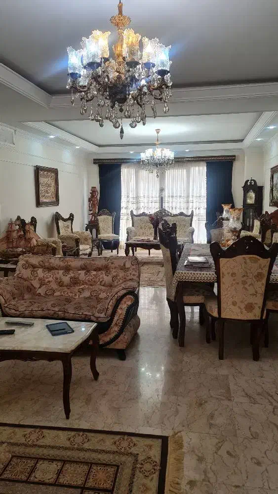 ۱۸۰متر تکواحدی ۳خواب جنت اباد جنوبی ۴ باغ شرقی