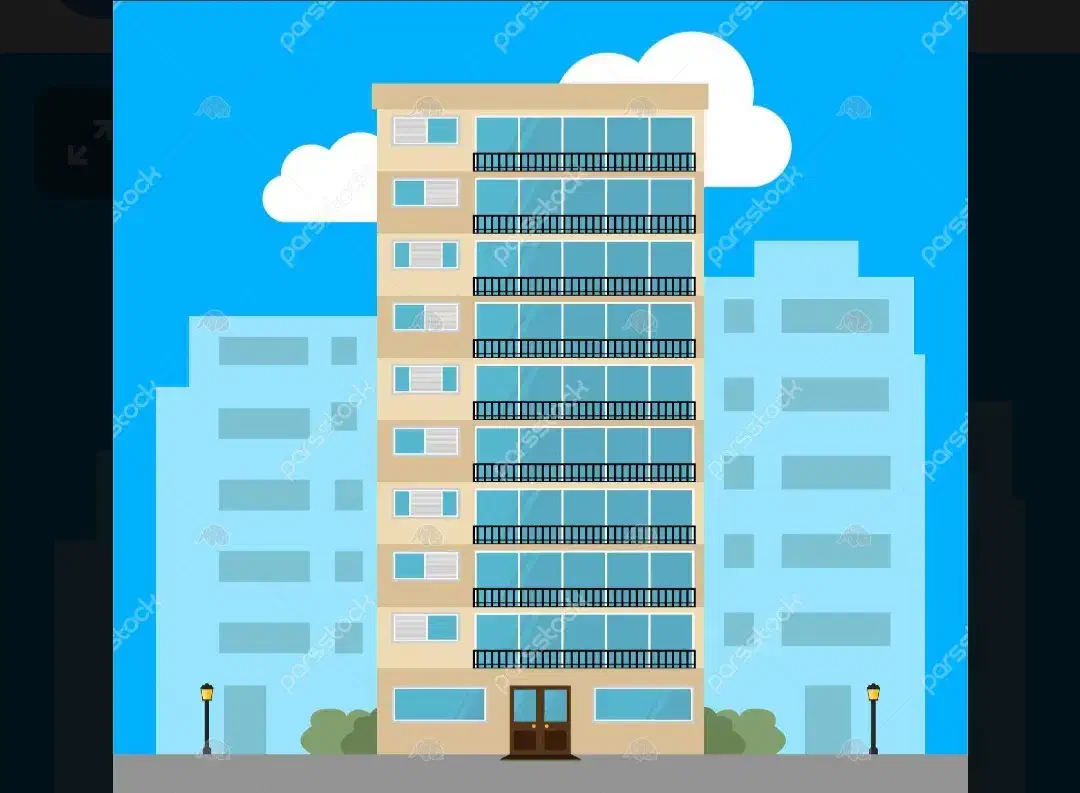 آپارتمان دو خوابه سپاهان شهر