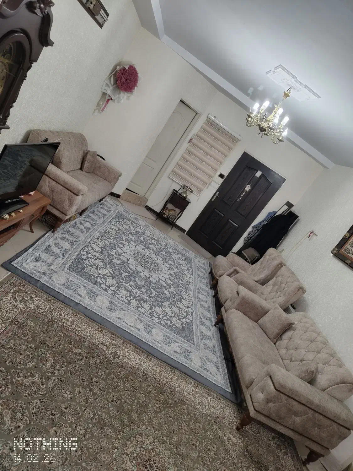 خانه ۷۵ متری غرق در نور