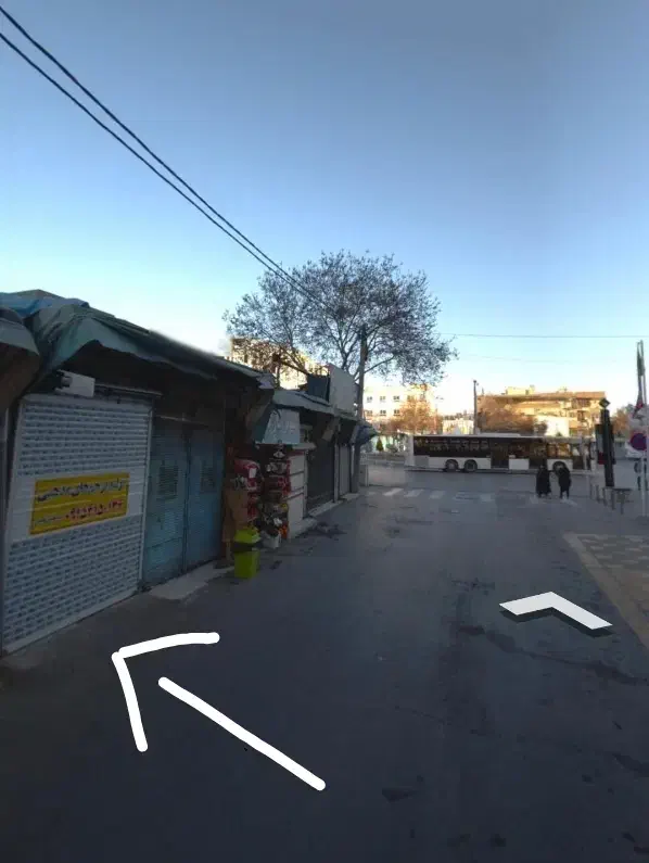 مغازه اطراف حرم ۱۲ متری نزدیک فلکه طبرسی