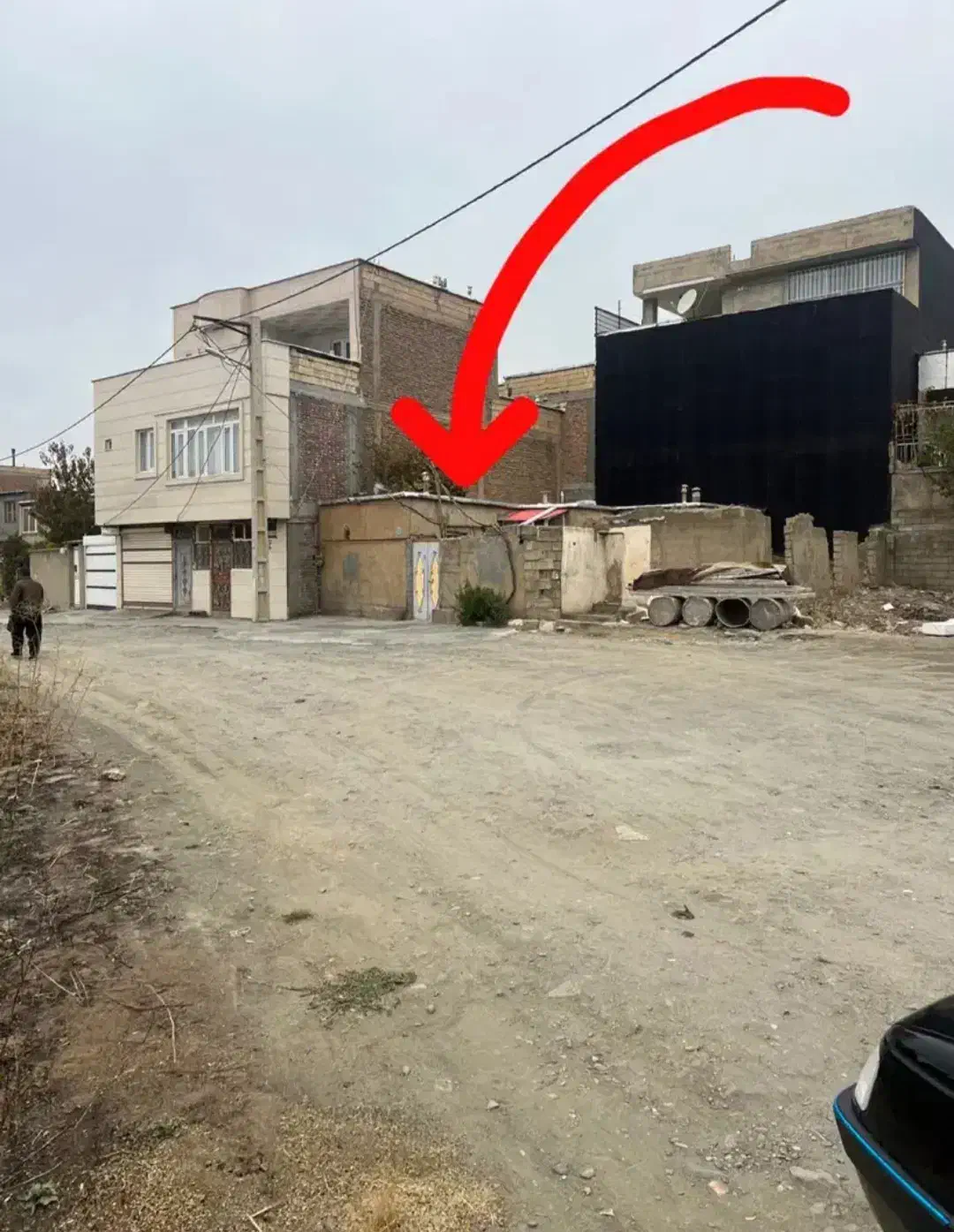 منزل کلنگی قابل سکونت