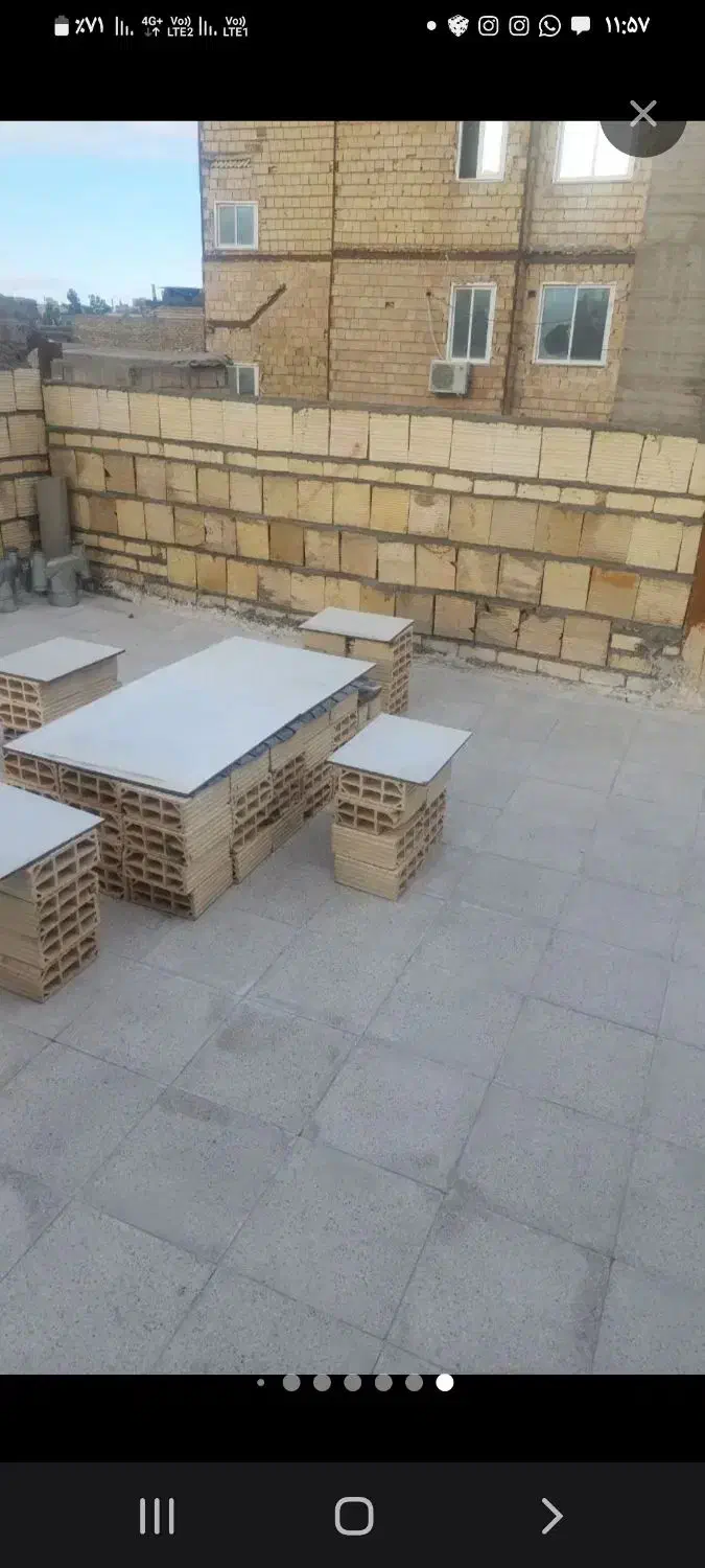 طبقه 4پشت بام