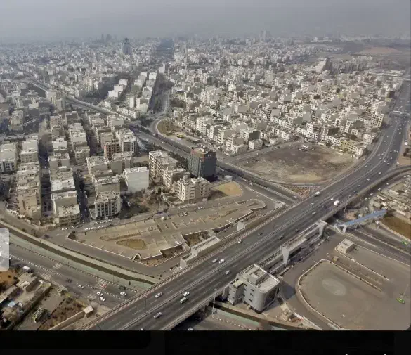 محدوده کوی پاسداران کارگر و سیدالشهدا