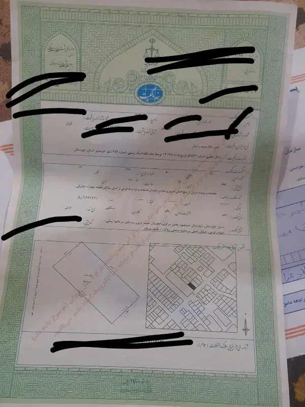 فروش قطعه زمین خرمشهر سرحانیه ۲