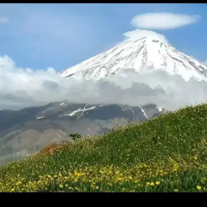دماوند زمین چهار دیواری  در ماشین رو