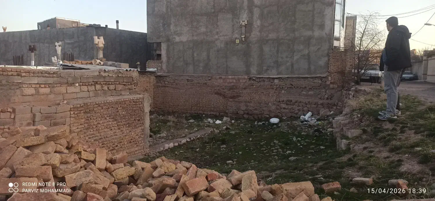 زمین مسکونی تفکیک شده از شهرداری