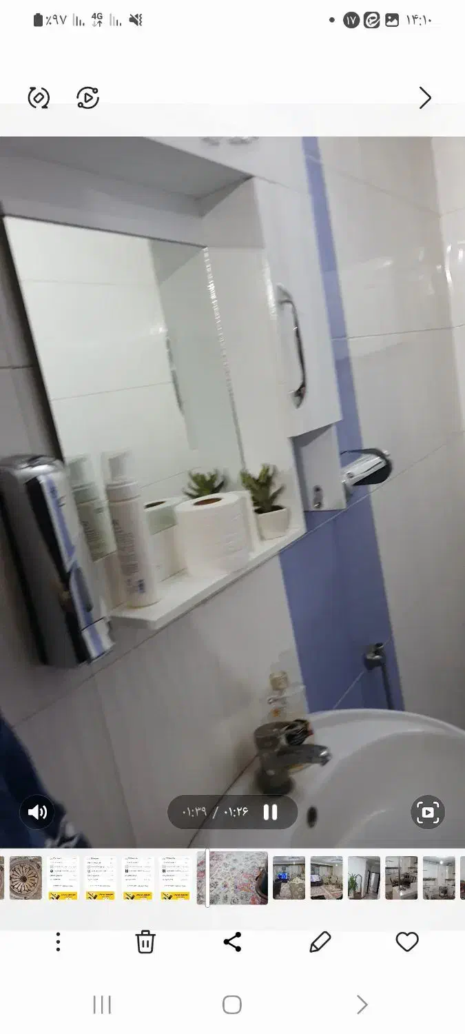 یک واحد آپارتمان لوکس در ابتدای ۴۸ متری