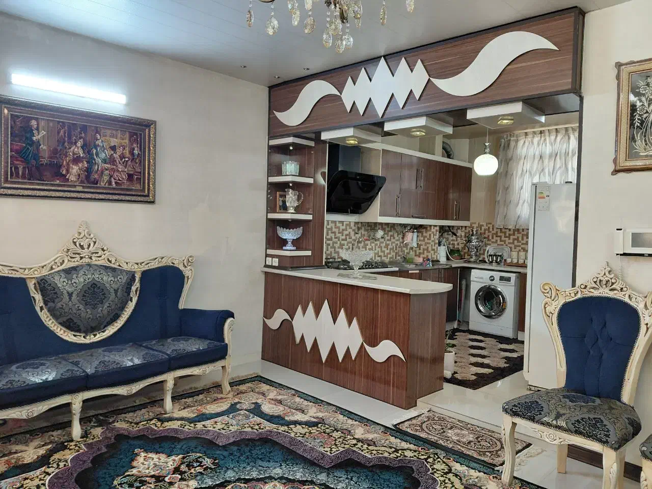 فروش اپارتمان نقلی و تمیز_حیاط دار_۷۱ متر دو خواب