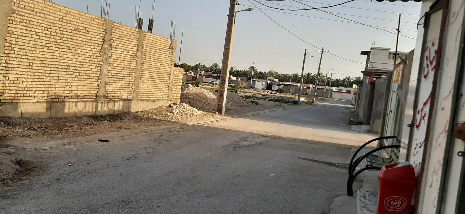 زمین مسکونی اهرم سند تک برگ با مجوز ساخت