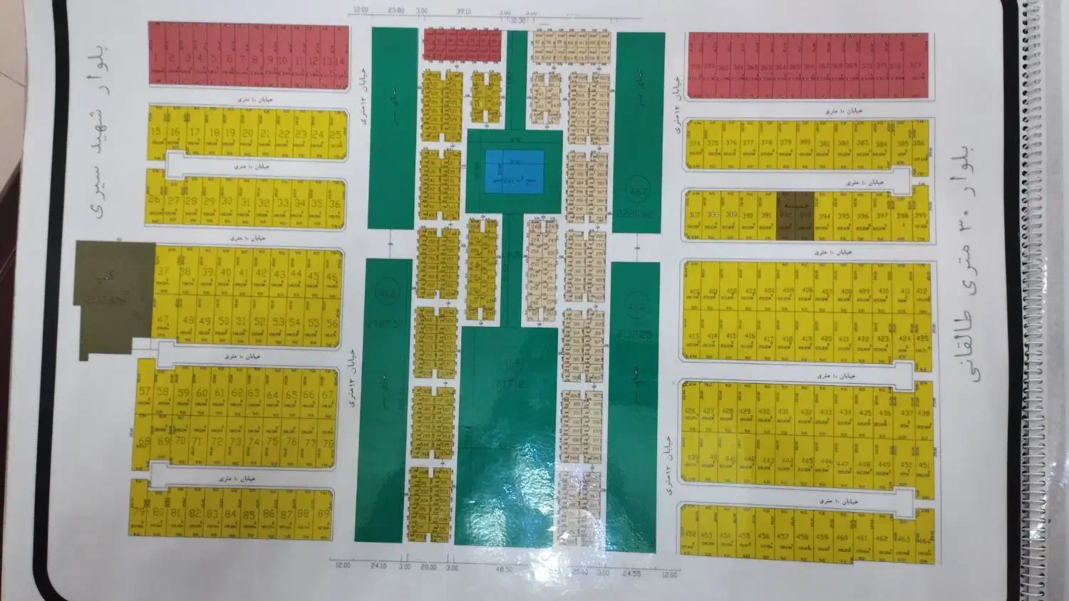 زمین ۱۲۰۰ متر_تراکم ۳۰۰_دوکله_ساخت۷طبقه