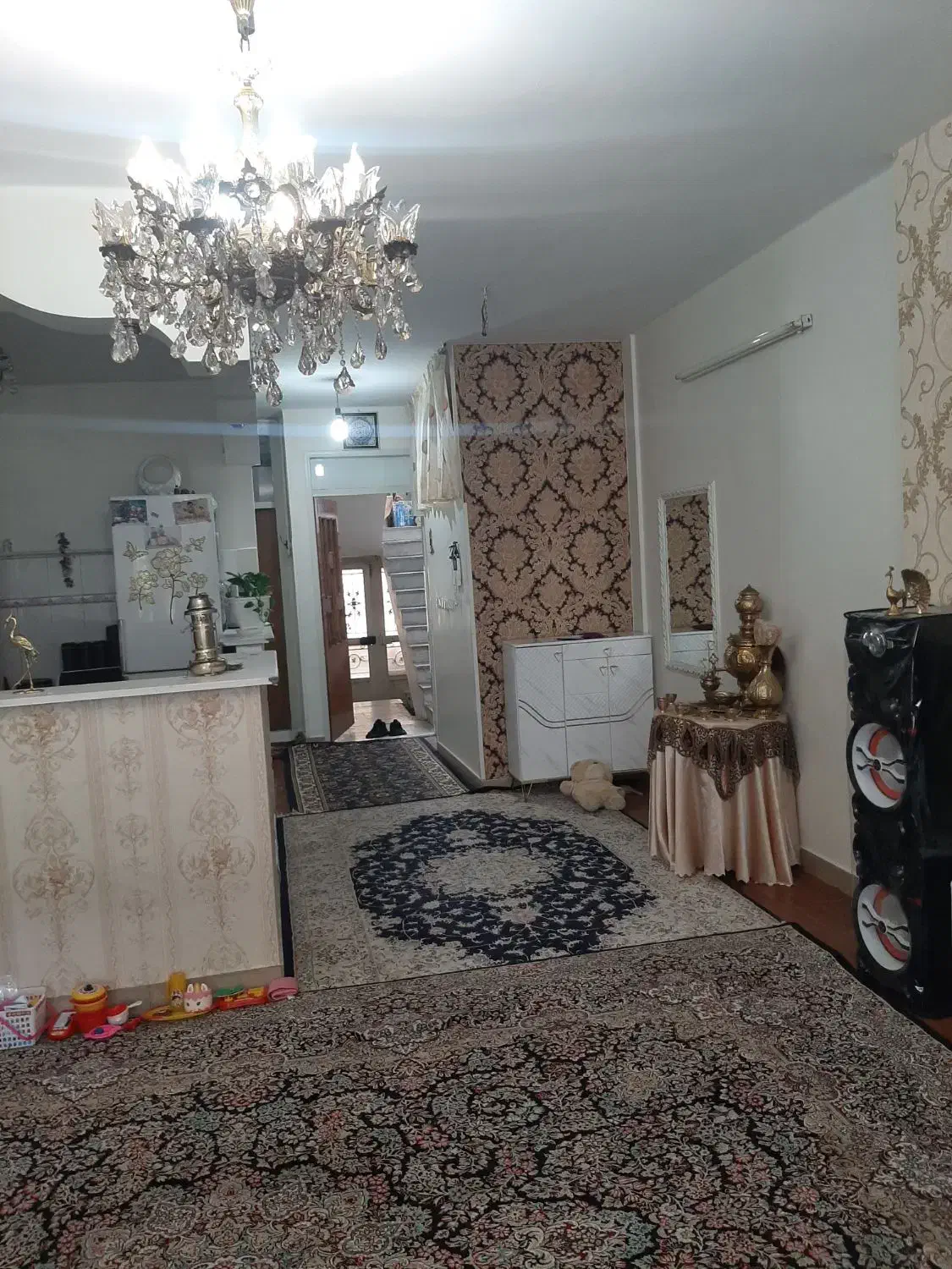 اجاره واحد۷۵متری یک خواب طبقه همکف