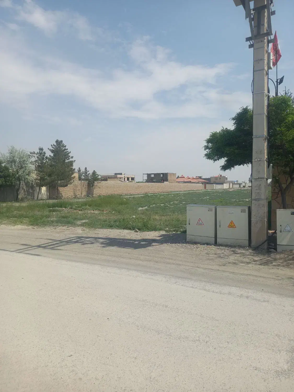 زمین مسکونی در داخل بافت