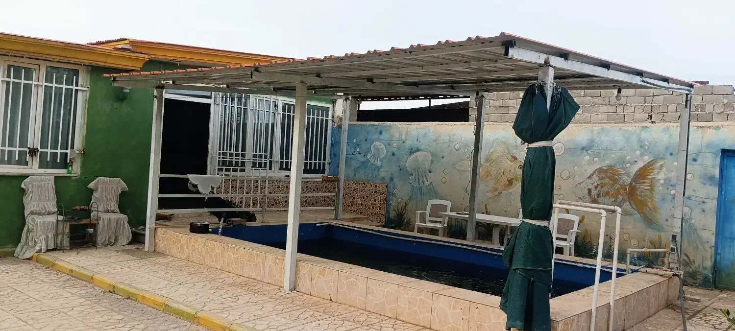 باغ ویلا ۱۲۰۰متر ورامین روستایی اب باریک