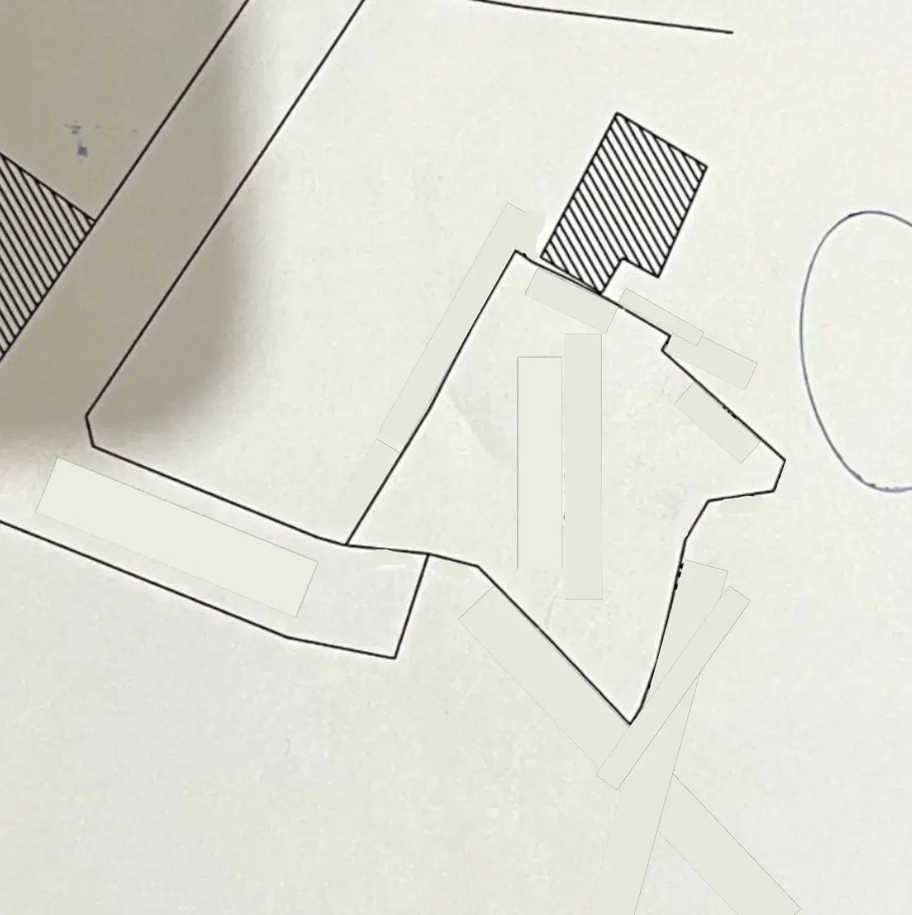 زمین کابری مسکونی بهراه پروانه ساخت