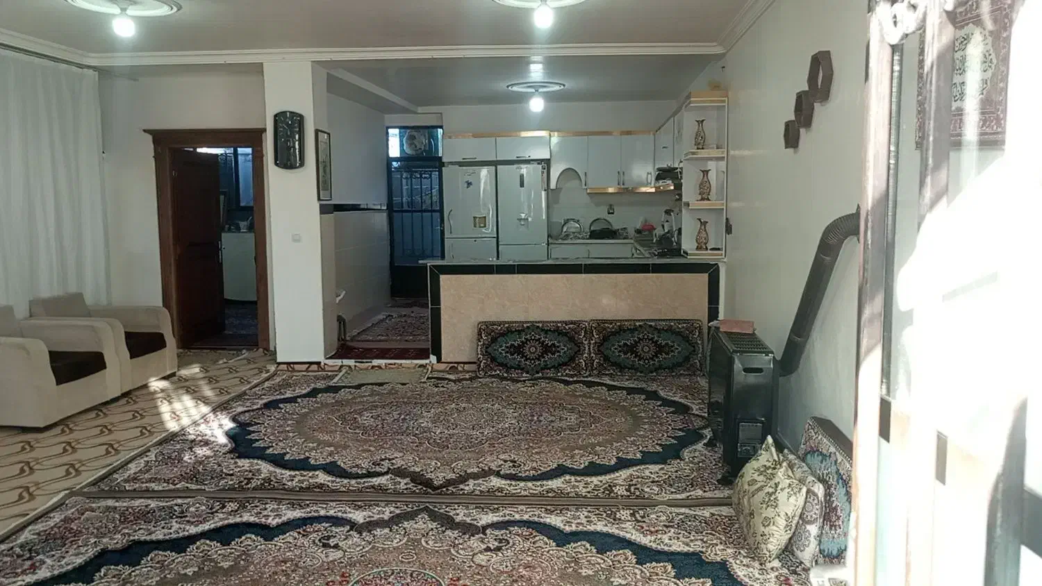 خونه ویلایی هشت سال ساخت شناژ قائم