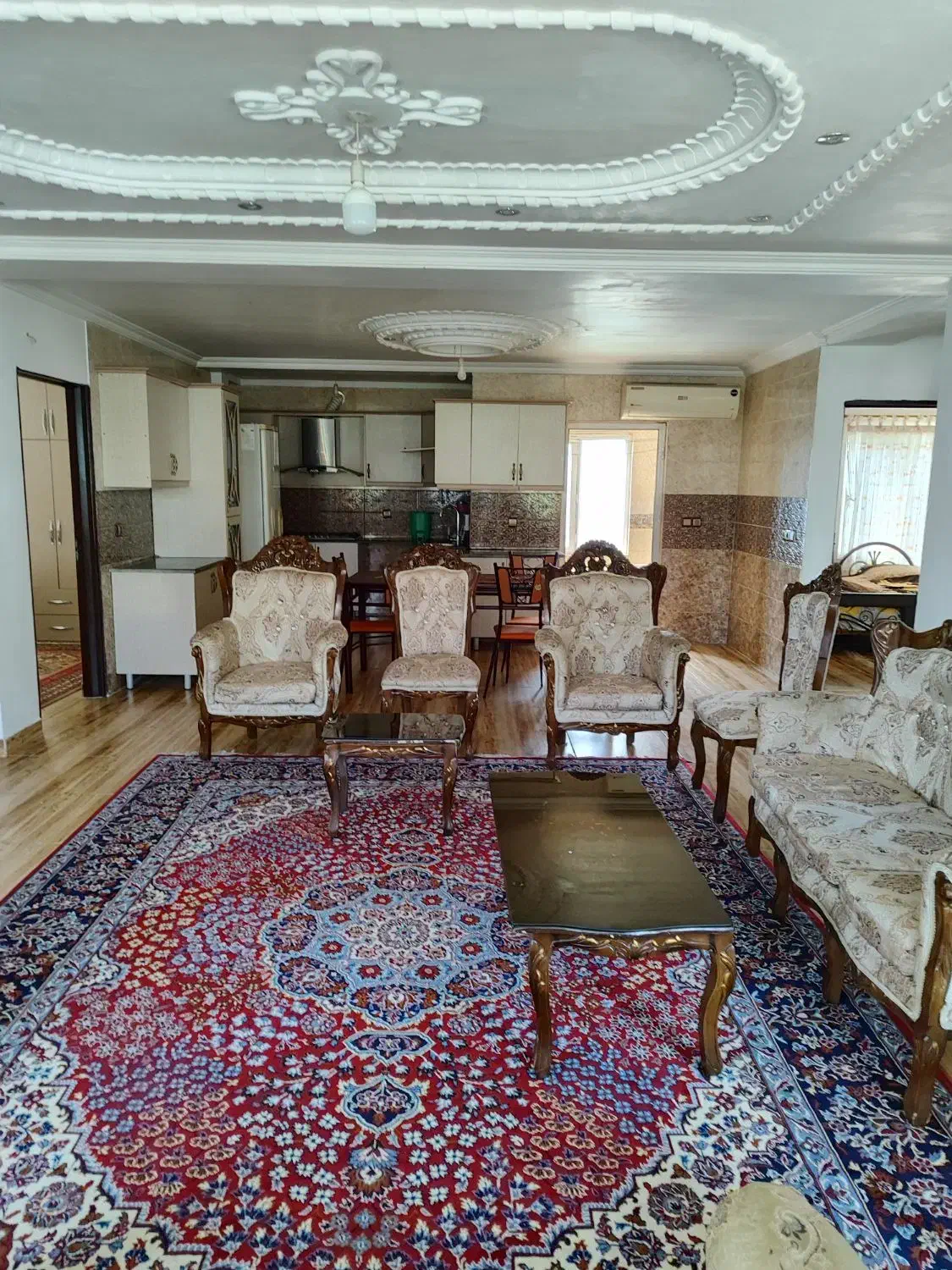 اجاره واحد دو خوابه ورودی مستقل ۱۴۰متری مبله