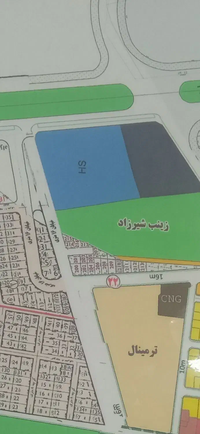 زمین محدوده مناسب ساخت وساز
