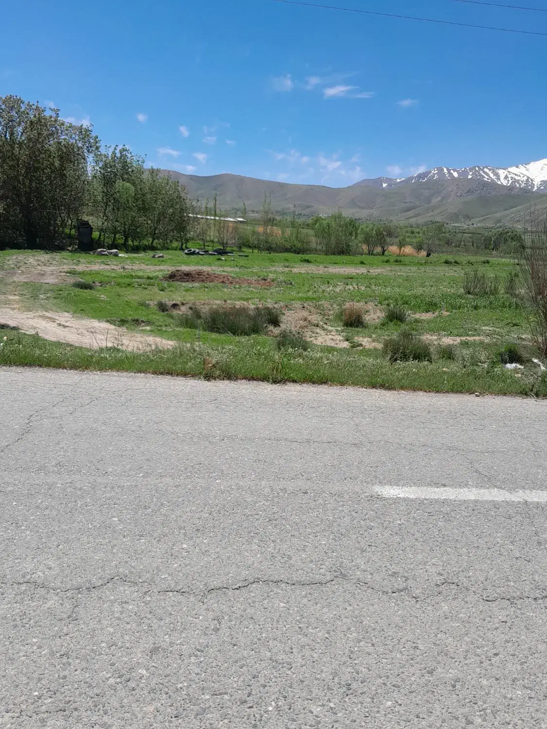 زمین کشاورزی و خانه