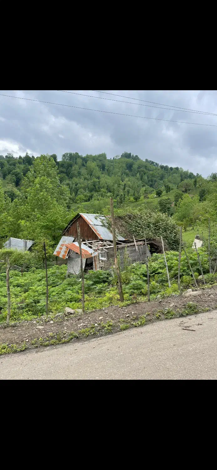 زمین تمام مسکونی کوهستانی لاهیجان