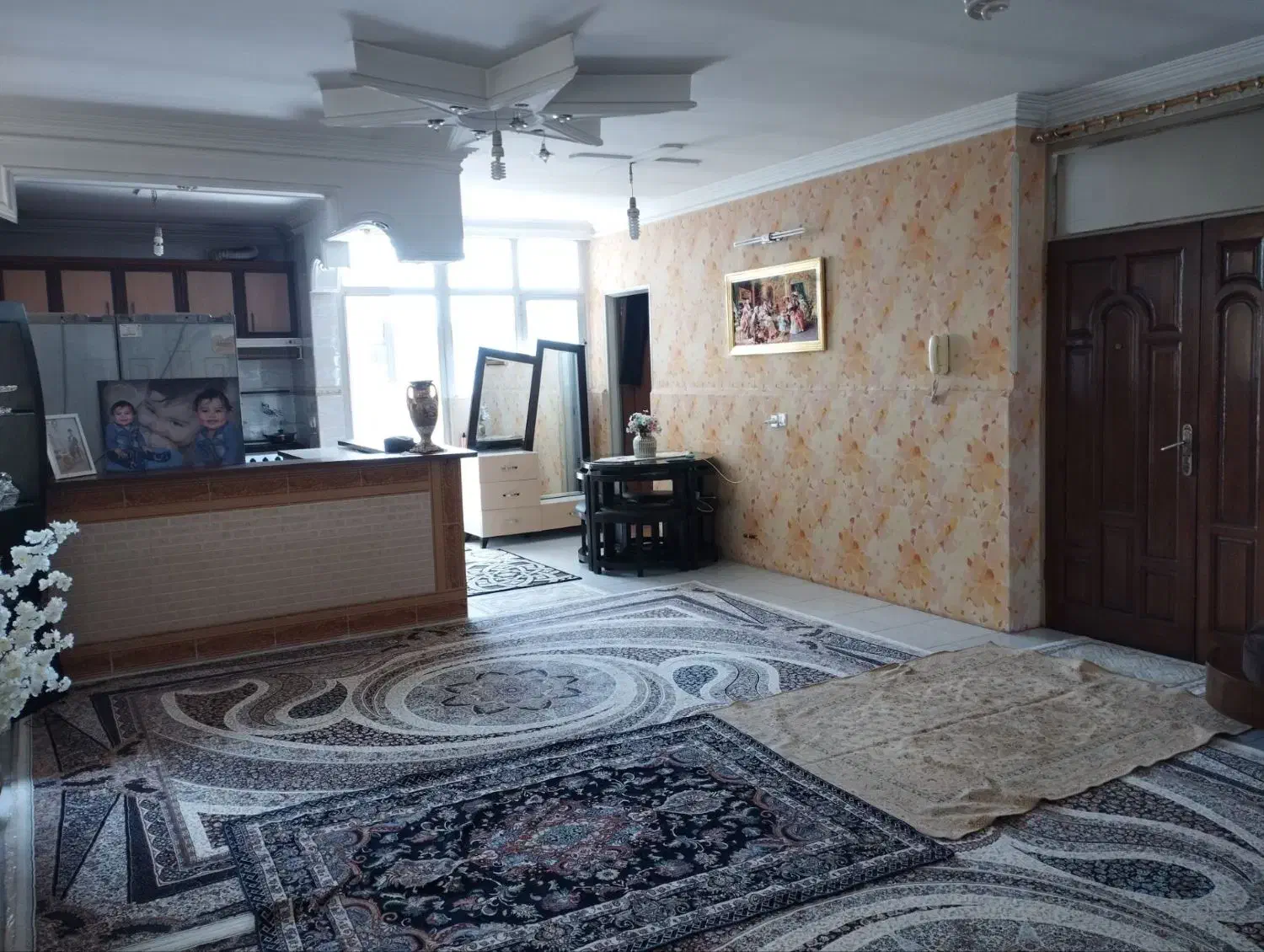 آپارتمان ۹۵متر غرق در نور