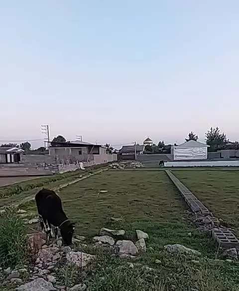 ۲۱۶متر زمین مسکونی دارای مجوز ساخت ۱۰۰متر