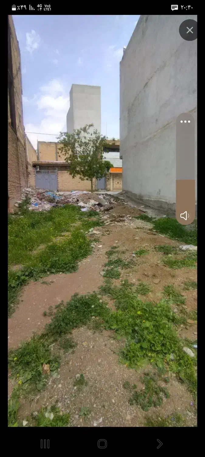 فروش زمین مسکونی واقع در کوچه ولعصر۶