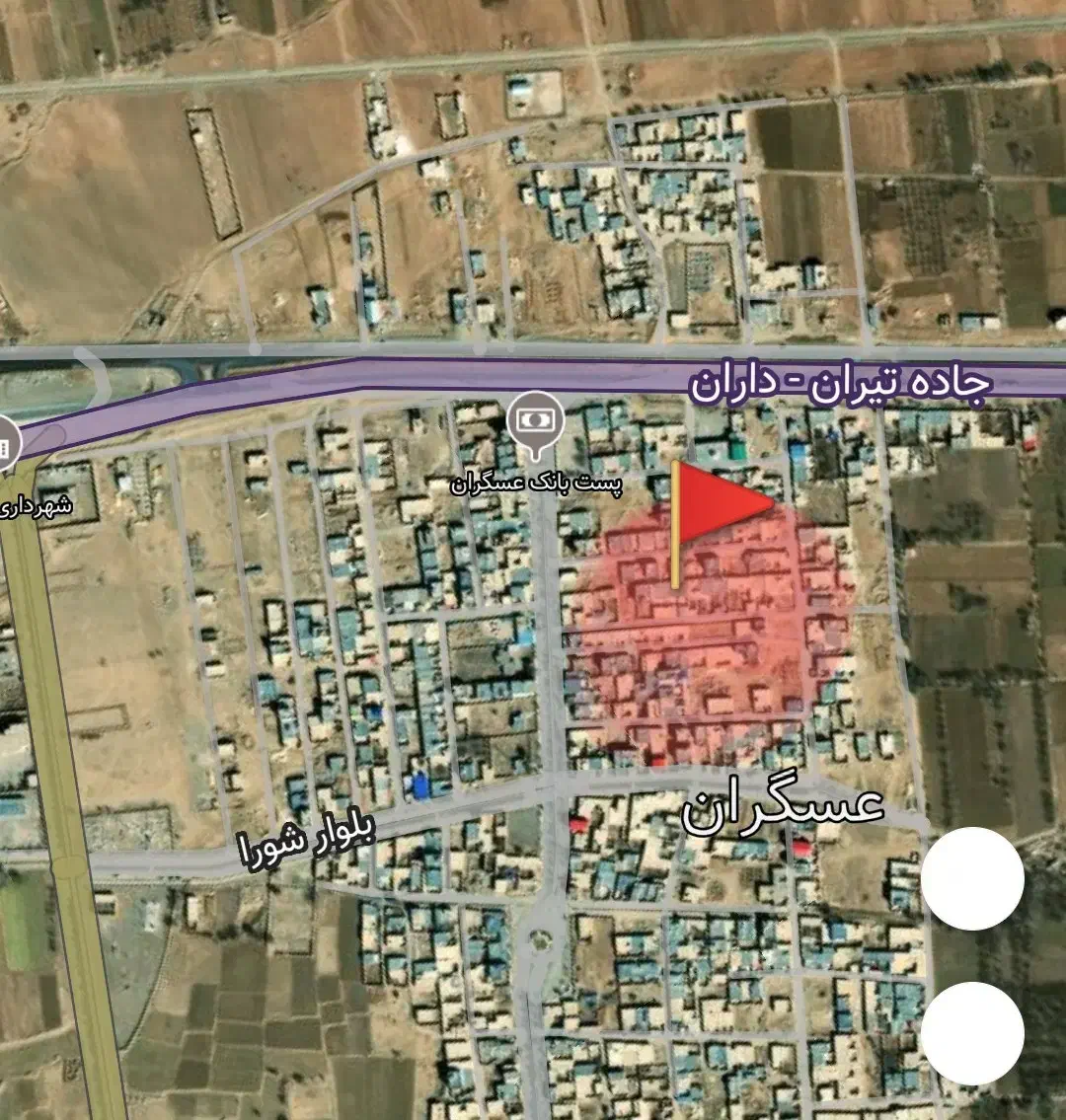 زمین مسکونی در عسگران