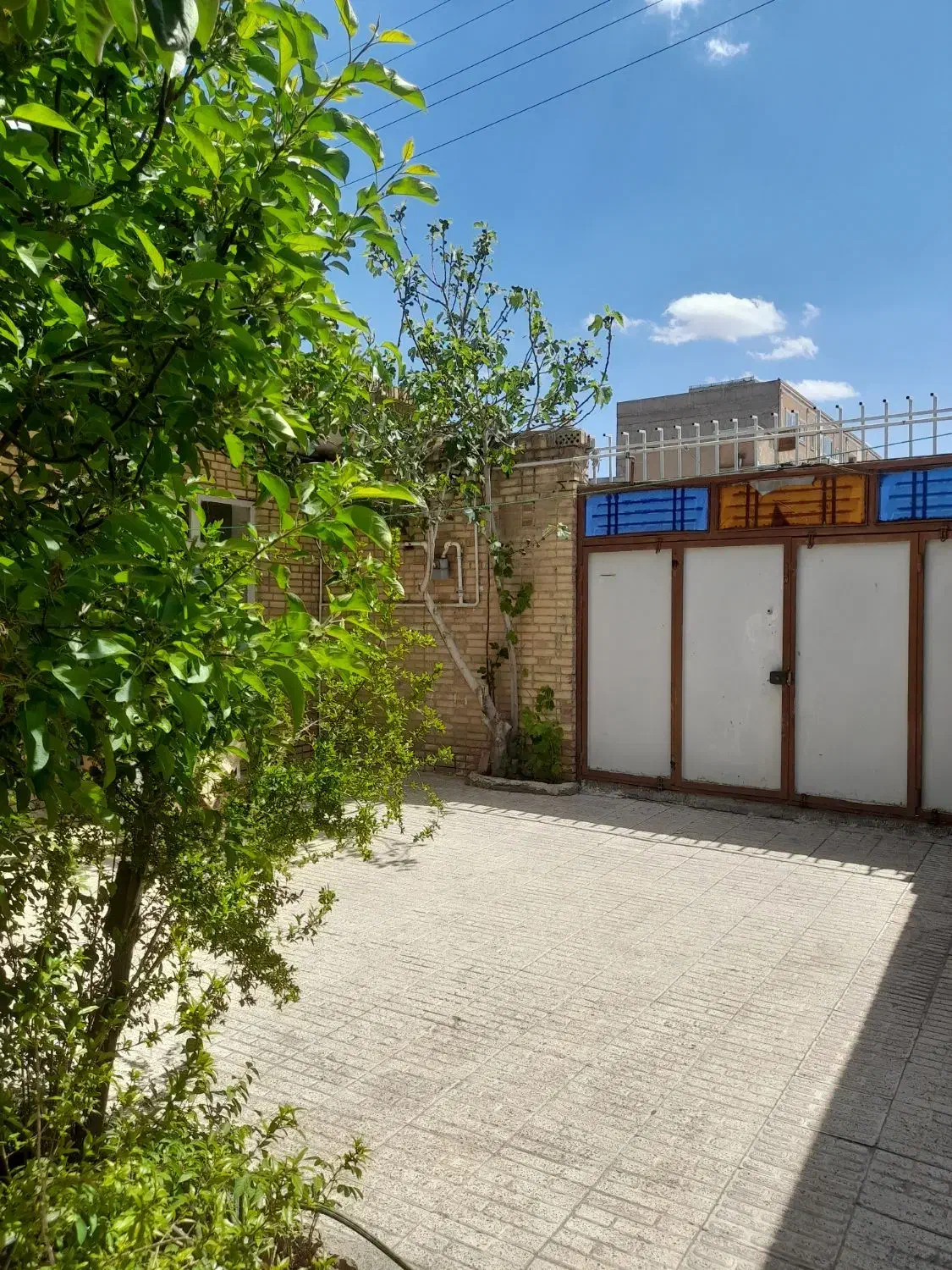 حیاط در کوچه ستارخان
