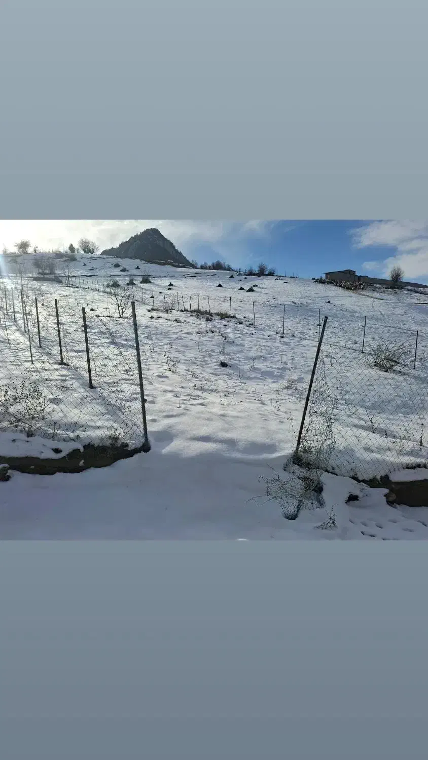 زمین خارج بافت روستای توریستی پاقغله