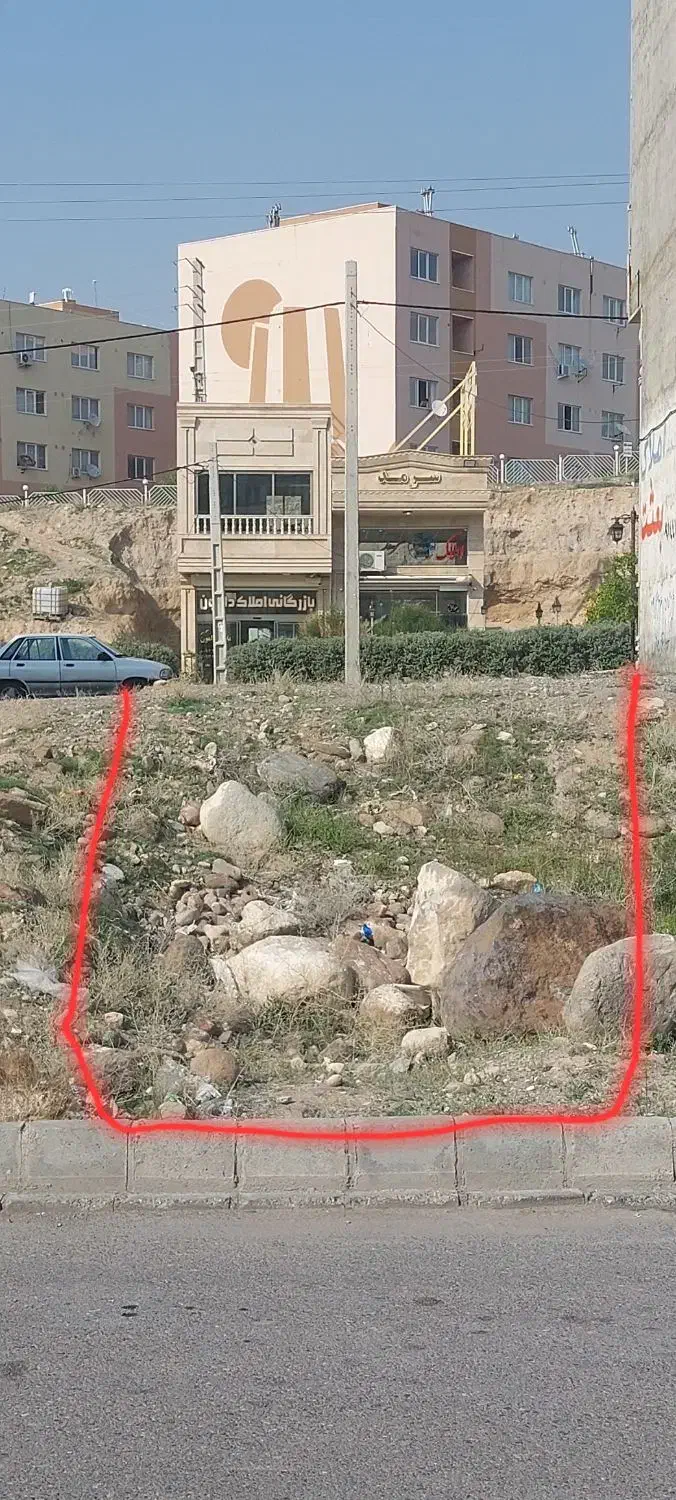 فروش فوری قطعه زمین تجاری فاز ۴ سه نبش