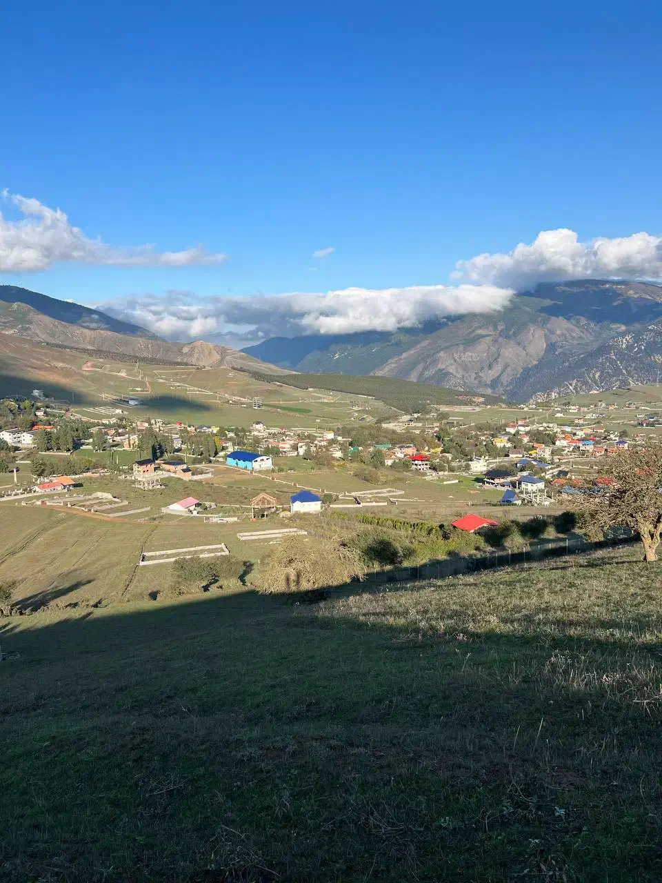 زمین ۴۰۰متری کلاردشت روستای سنار سند تک برگ