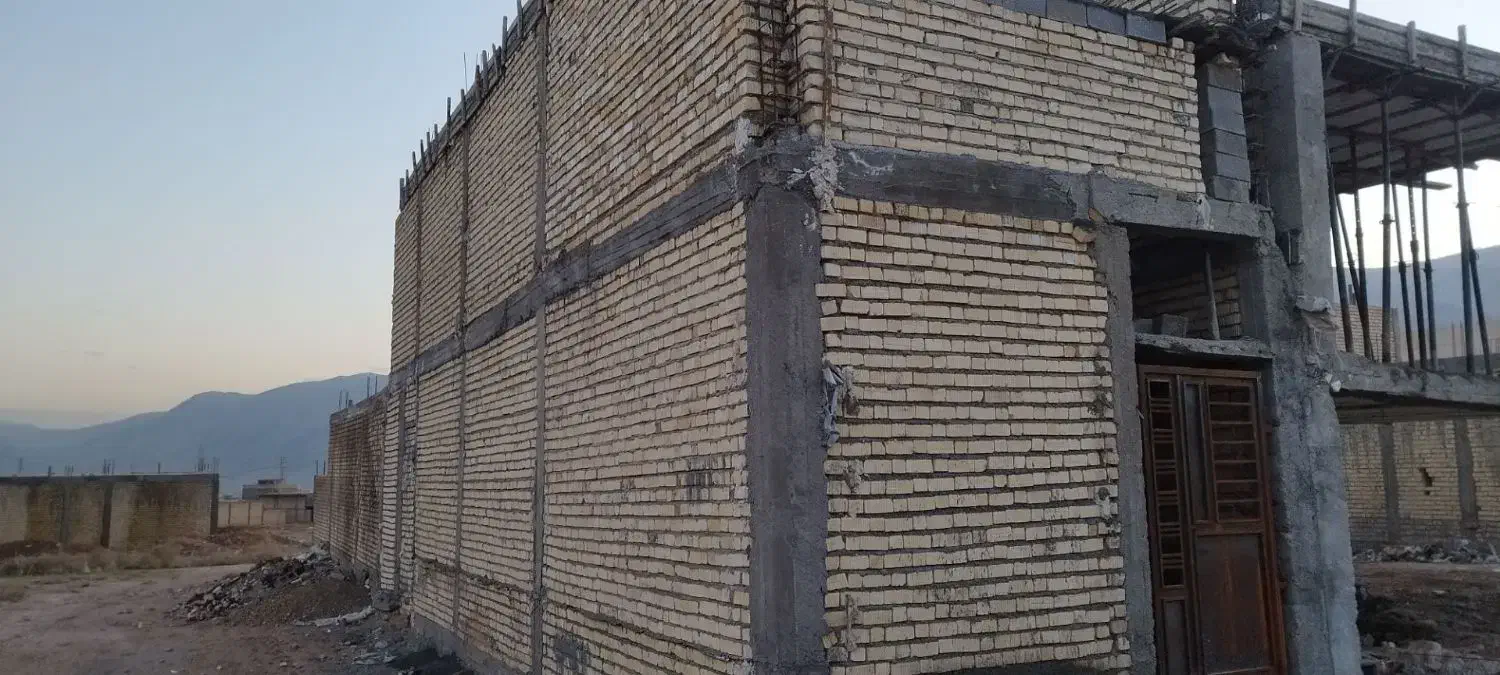 اسکلت وسقف دوطبقه
