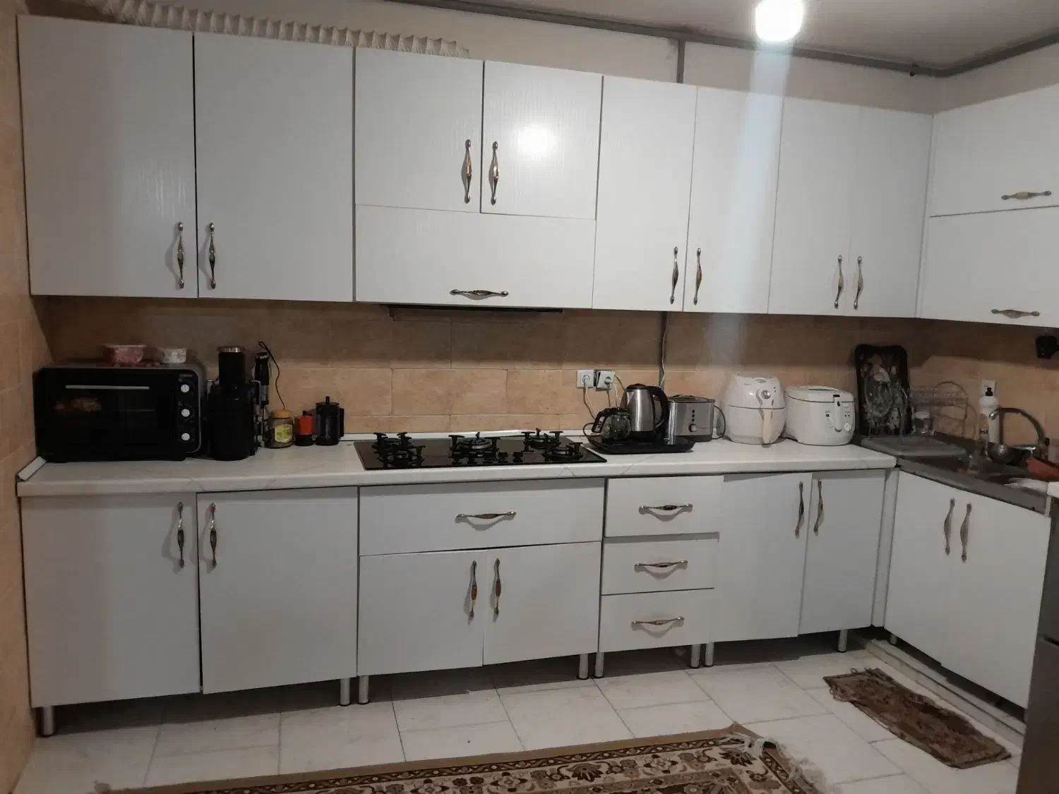 سهند ساران ۱۲۰متر طبقه اول با پارکینگ سندی و بالکن