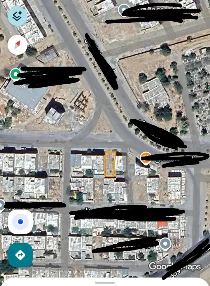 ۲۱۰متر زمین با موقعیت تجاری و مسکونی