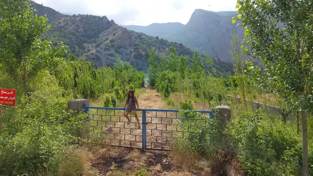 باغ در روستای ییلاقی الستان