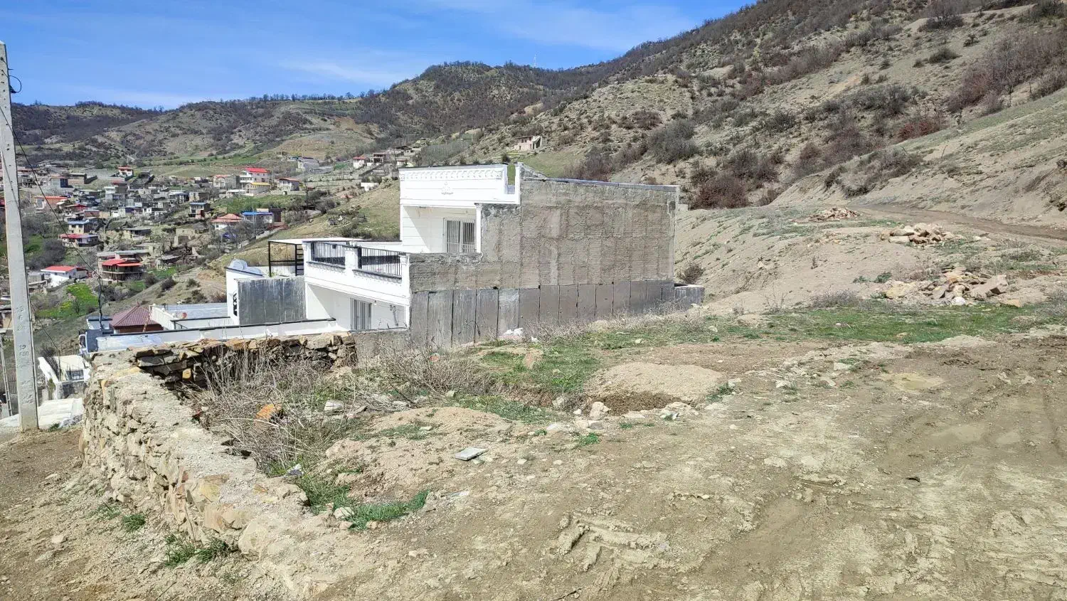 زمین مسکونی در روستای  گردشگری رضی رامیان