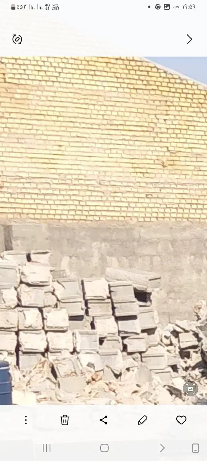 زمین در خیابان جهانگیر مرادی کوچه احد