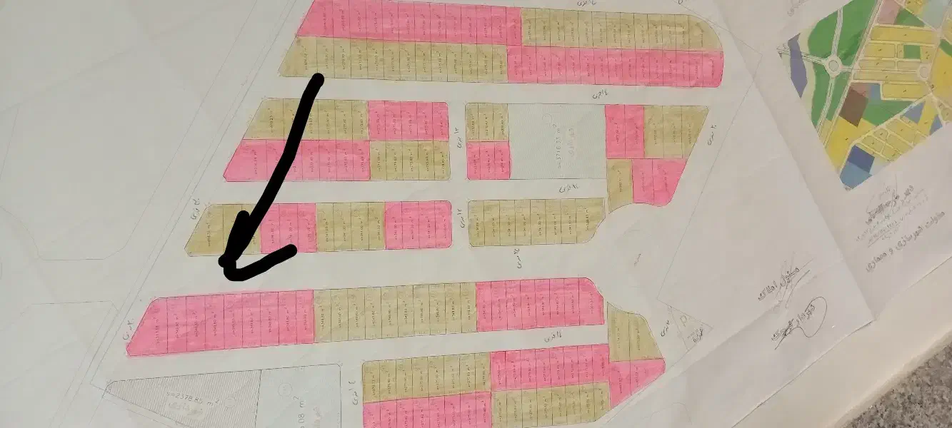 ۳۵۰ متر زمین مسکونی تجاری