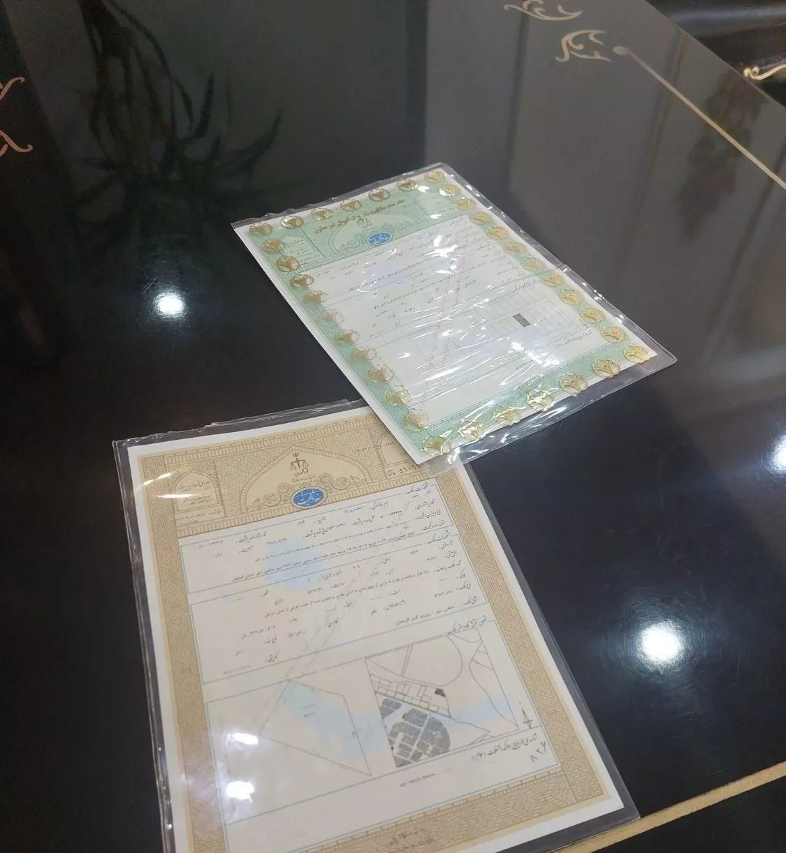زمین200متری باسندتک برگ شاهین شهرجهت سرمایه گذاری