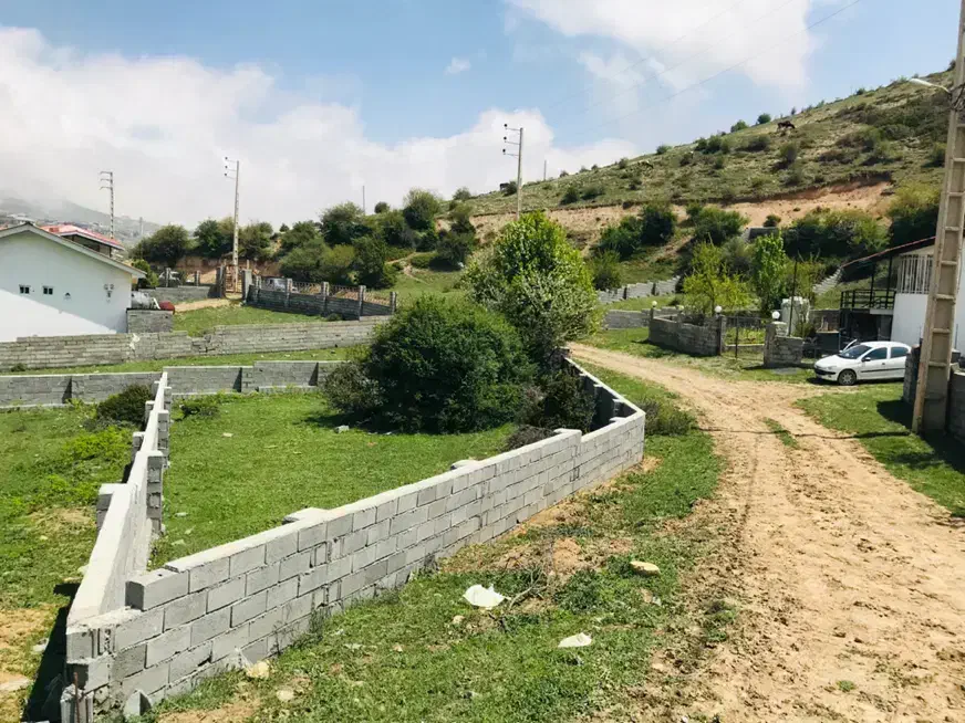 زمین ۲۴۰ متر بافت مسکونی ییلاقی کدیر