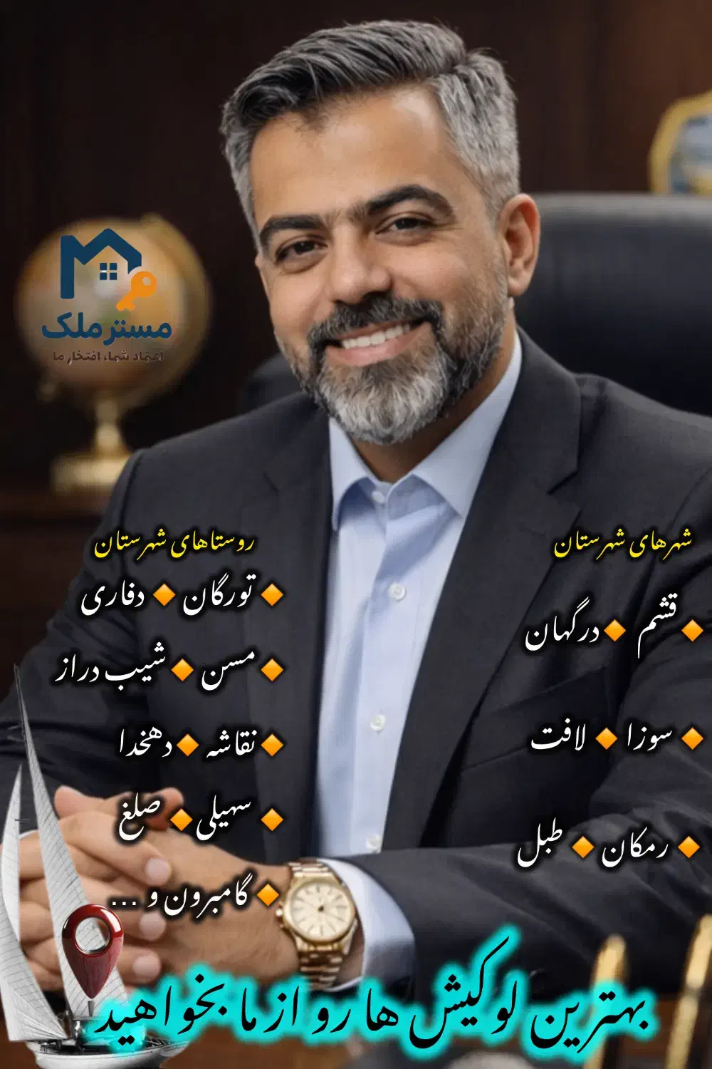 خرید و فروش زمین، واحد و ملک کلنگی در جزیره قشم